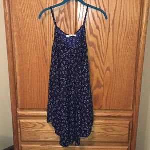 Adorable Blue Beach Coverup with White Anchors